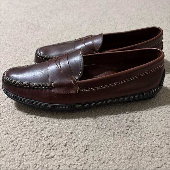 Texas A&M University Men’s Size 8.5M Traditions Club Penny Loafer Driving Shoes main image 12